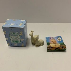 PRECIOUS MOMENTS Llama figurine for Noah’s ark  with box 1993